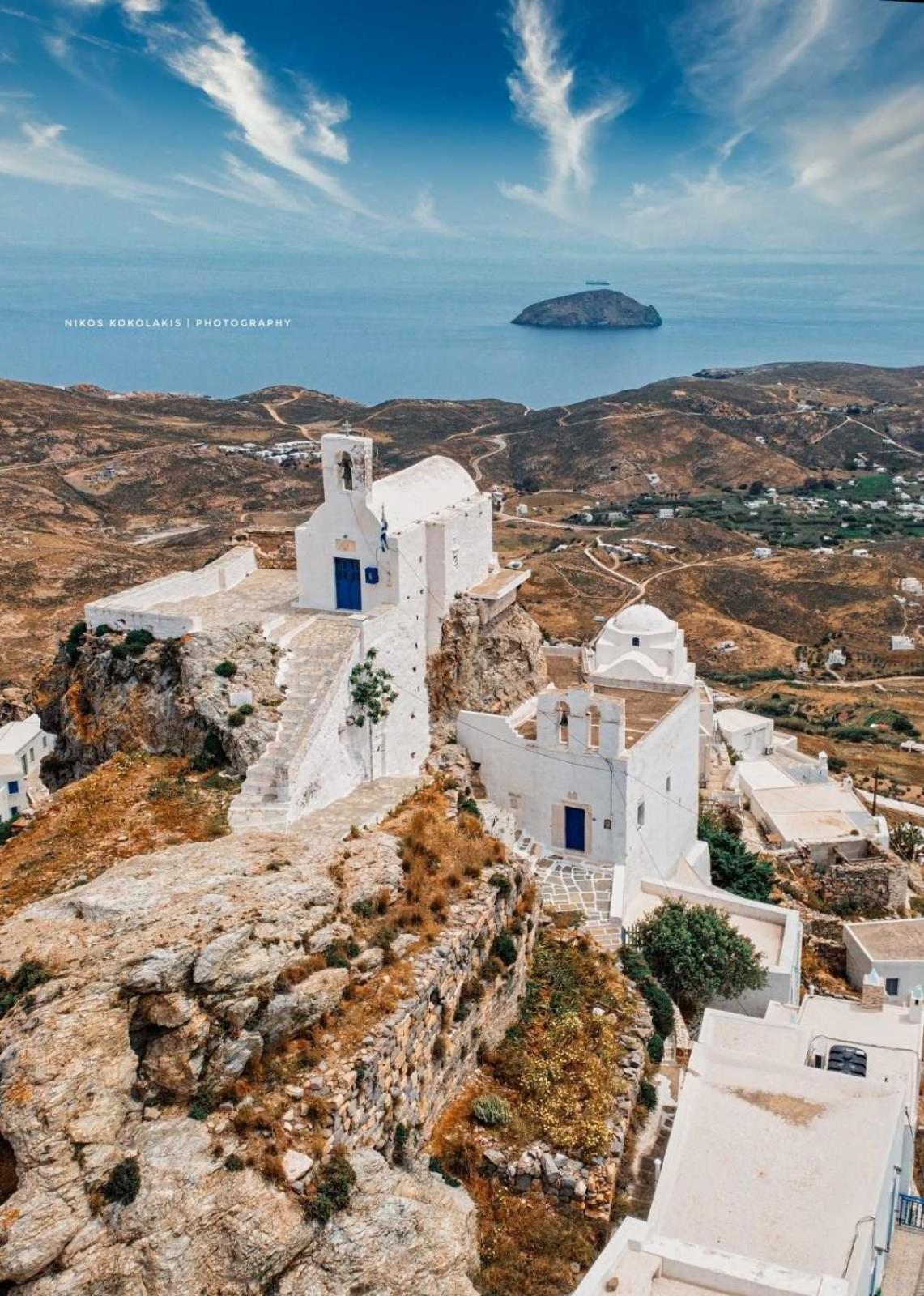 Eleios Hotel Serifos Livadi  Exteriér fotografie